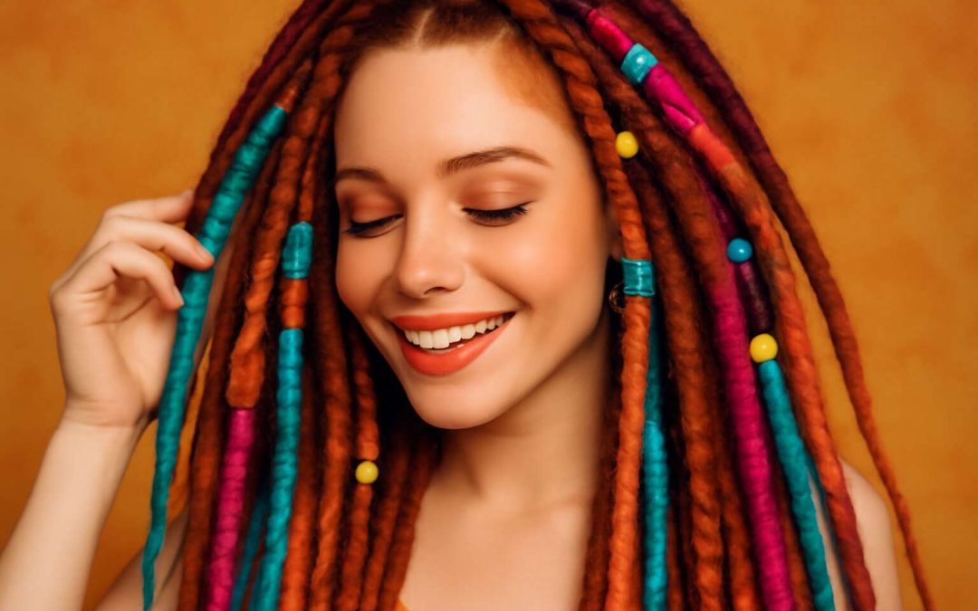 how to style artificial dreadlocks