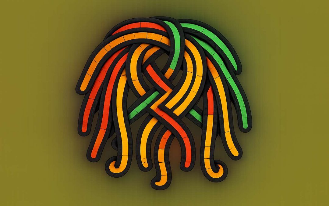 Transform Your Brand with a Unique and Eye-Catching Dreadlocks Logo Design for Maximum Impact