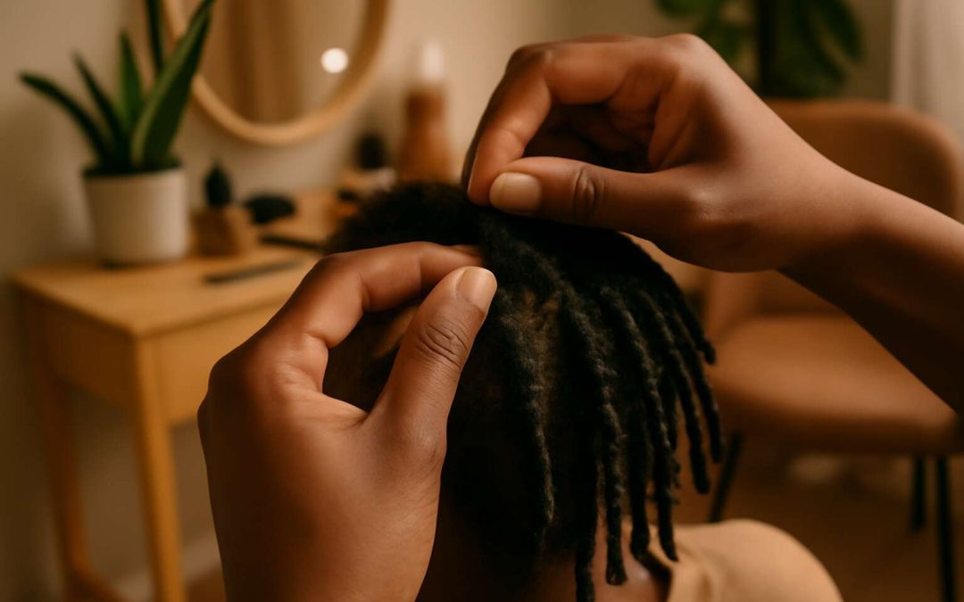 style dreadlocks at home