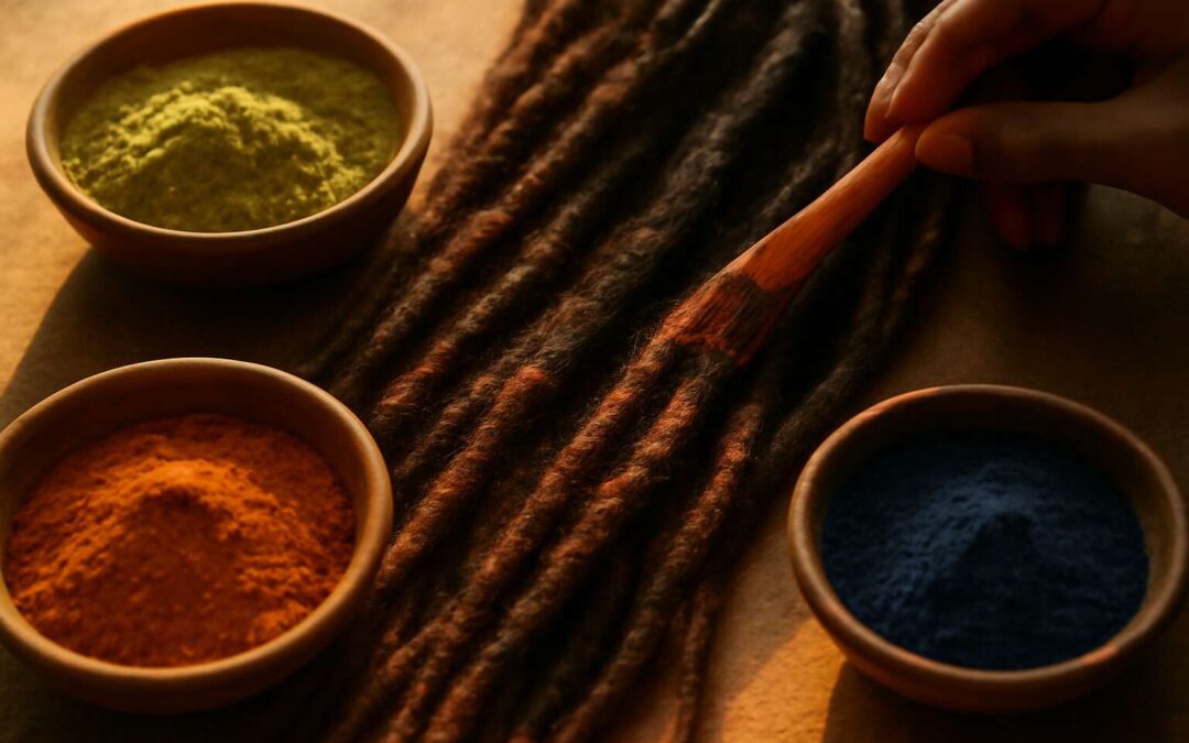 Transform your look with natural hair dye for dreadlocks, safe, vibrant, and long-lasting.