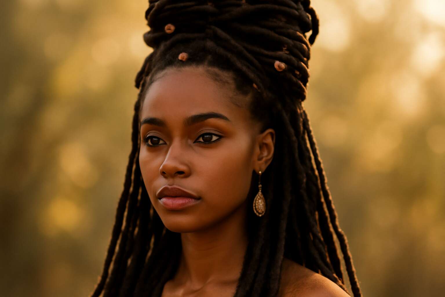 Glam Up: hair styles for ladies dreadlocks that turn heads - Dreadlocks