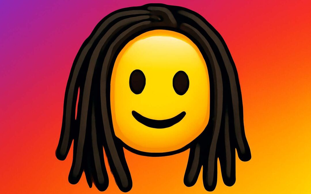 The dreadlocks emoji is redefining expression in digital chats.