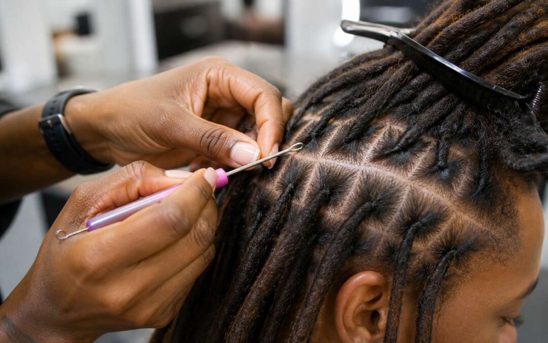 dreadlocks retouch styles